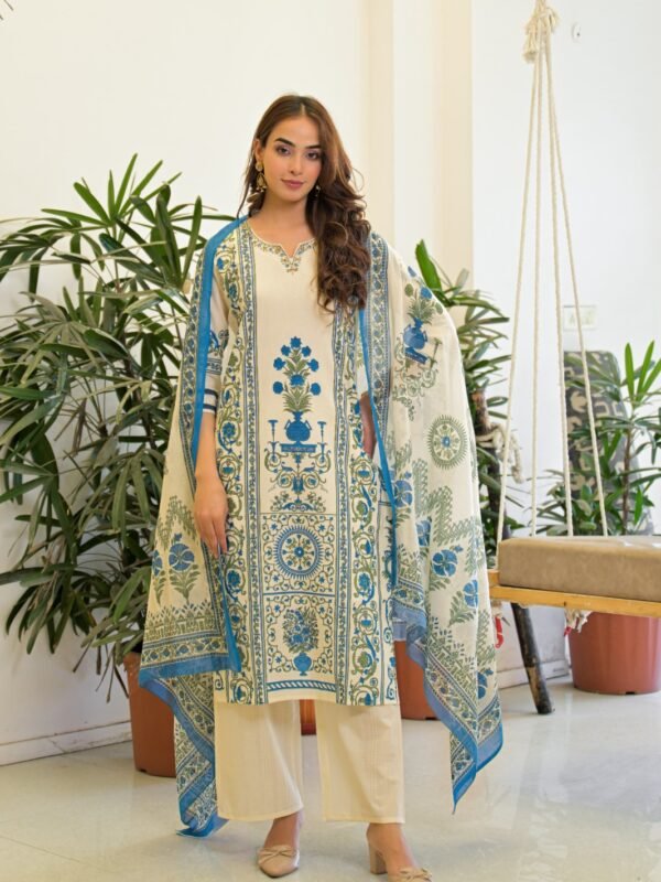 Neelkamal Cotton Suit Set