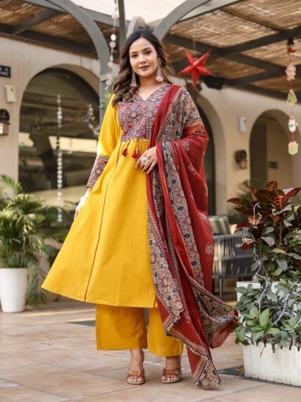Sunhera Cotton Suit Set
